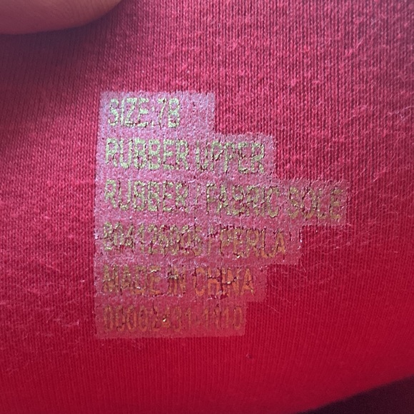 Polo rain boots size 7b navy with red - Picture 5 of 5